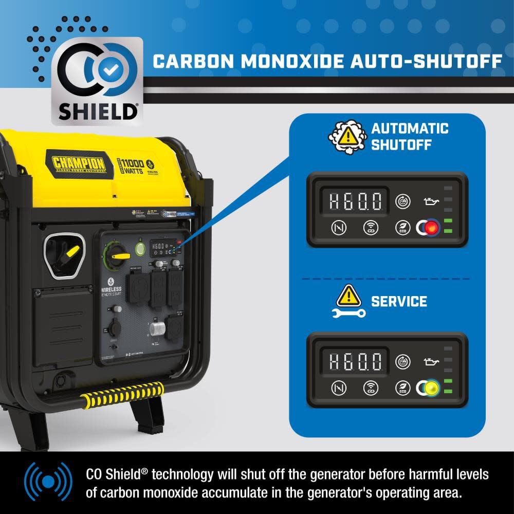 Champion Power Equipment 11,000 Watt Gas Powered Portable