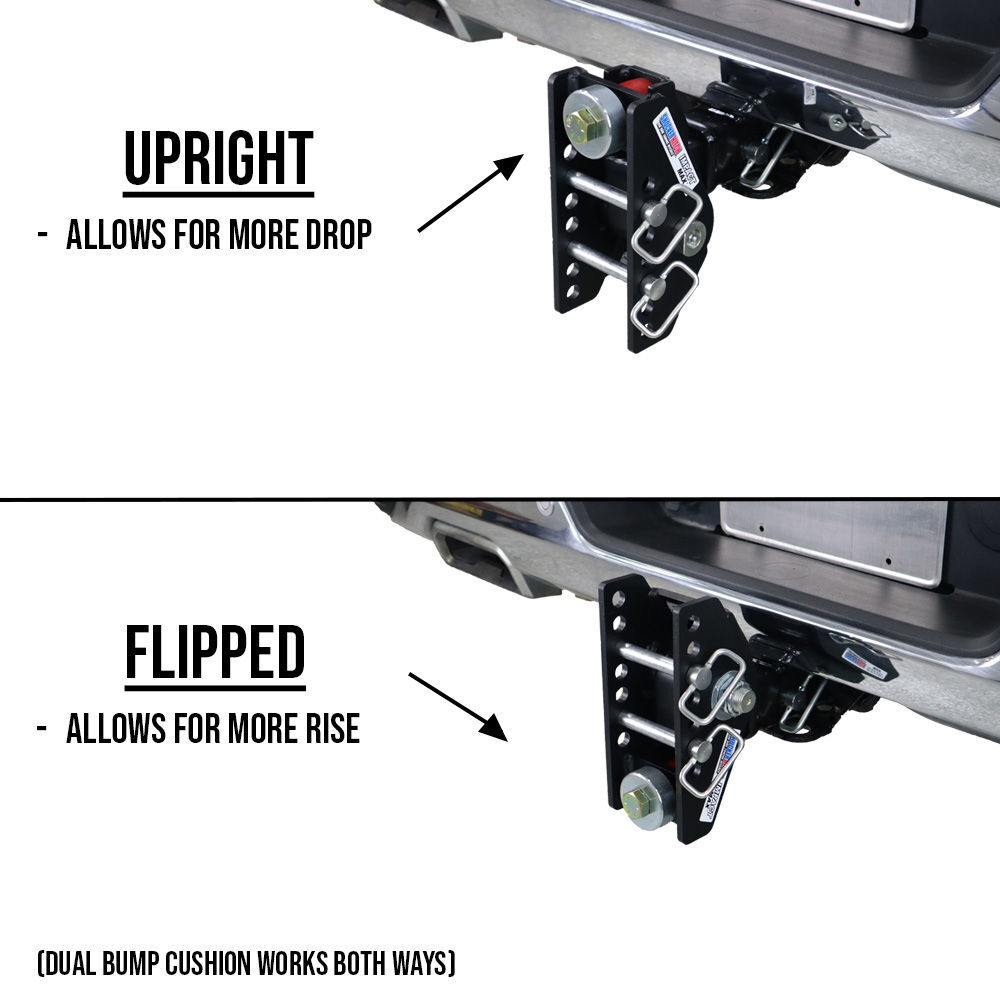 Shocker Hitch 20K Impact Max 2 Inch Cushion Hitch & Raised Ball Mount 2 Inch Hitch Ball, large image number 3