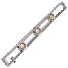 Kraft Tool Co 24 Inch Professional Cast Aluminum Plumbers Level, small image number 1
