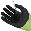 DEWALT DPG833T Hi-Vis HPPE Cut Touchscreen Glove, Small, small image number 2