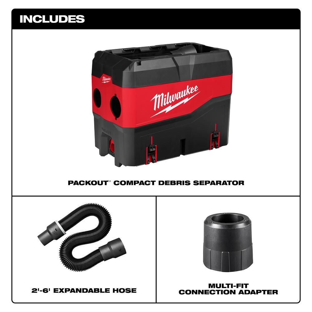 Milwaukee PACKOUT Compact Debris Separator, large image number 2