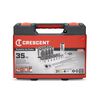 Crescent 3/8in Drive Mechanics Tool Set 35pc, small image number 5