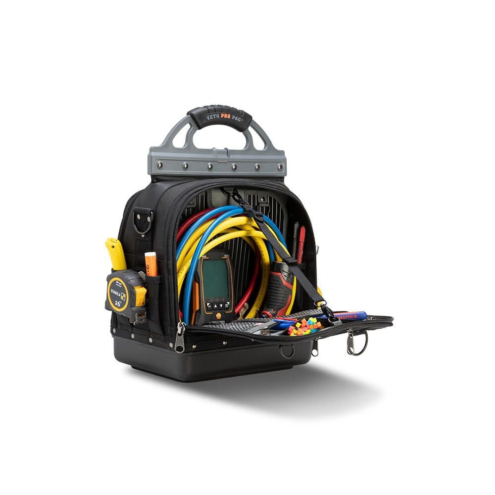 Veto Pro Pac Extra Capacity Large Closed Top Tool Bag, Black, large image number 7