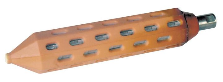 Wacker Neuson HR48 1-7/8in Rubber Coated Flex Shaft Concrete Consolidation Tool Head, large image number 0