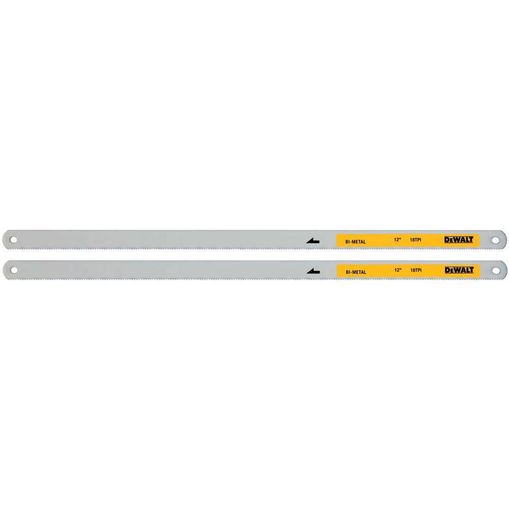 DEWALT 2 pk 12 In. 18tpi Hacksaw Blades, large image number 3