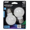 Feit Electric 60W G16.5 E26 Filament Dimmable LED Bulb 2pk, small image number 2