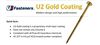 U2 Fasteners Construction Screw 5/16 Inch X 4 Inch, 400ct, small