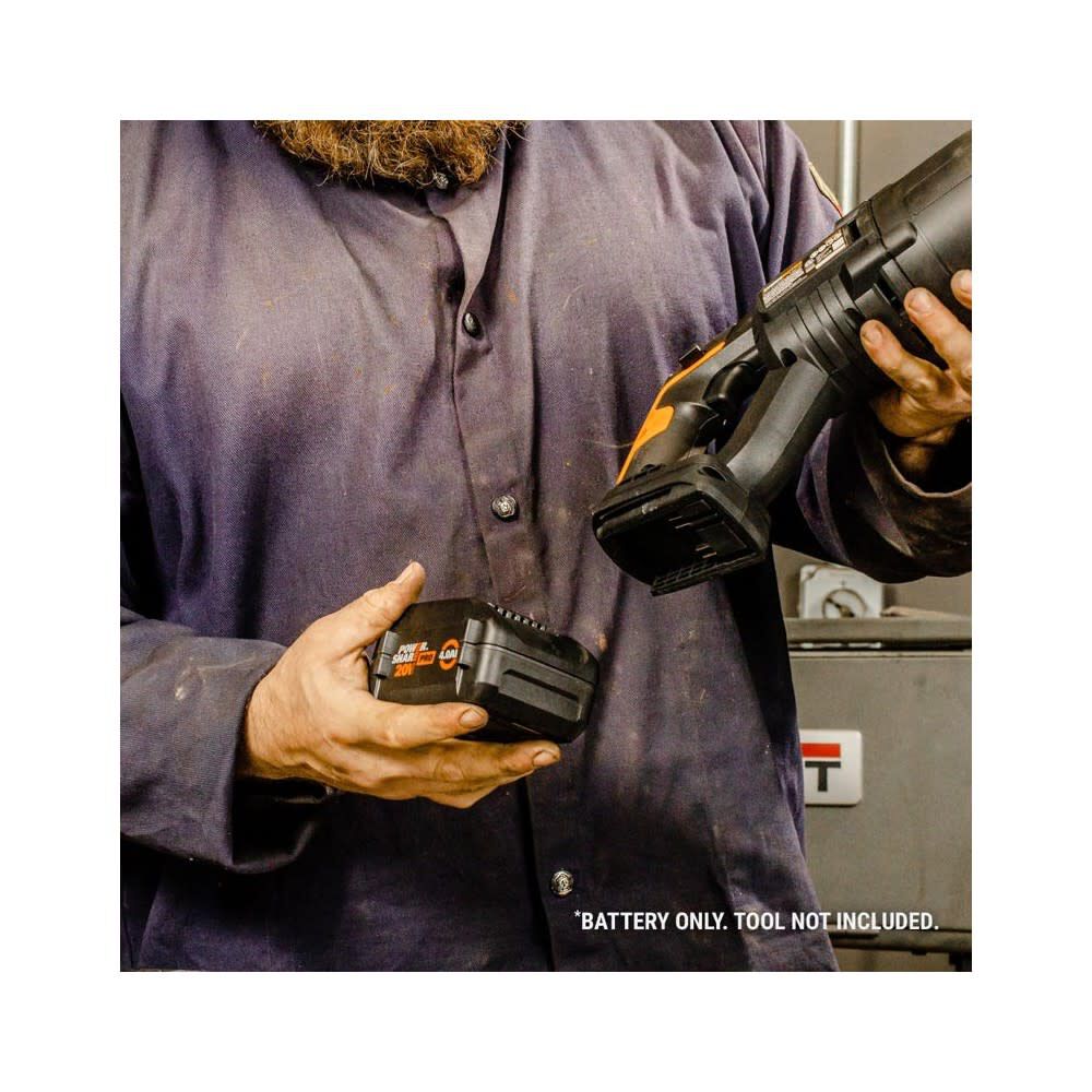 Worx 20v 4ah top