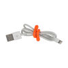 Nite Ize Gear Tie Reusable Rubber Twist Tie 3in 4pk Br. Orange, small