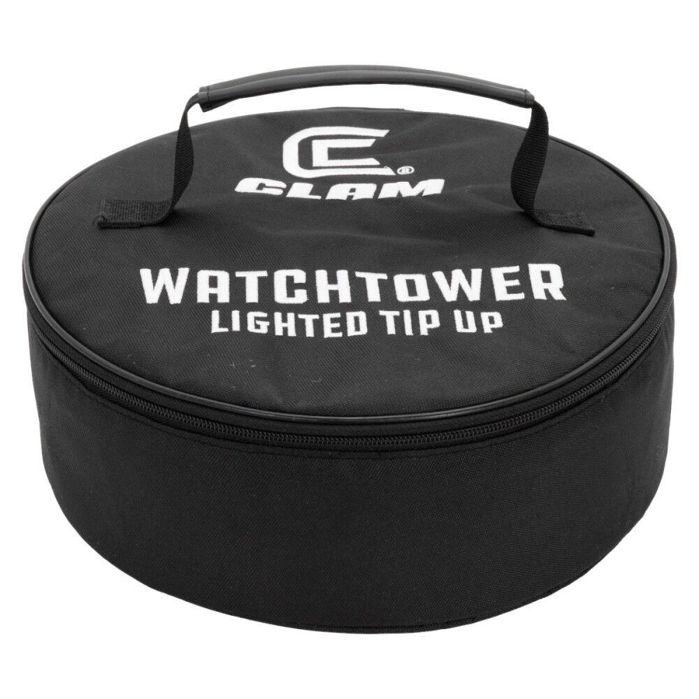 Clam Outdoors Watchtower Battery LED Lighted Tip Up for Night Tip Up Fishing, large image number 5