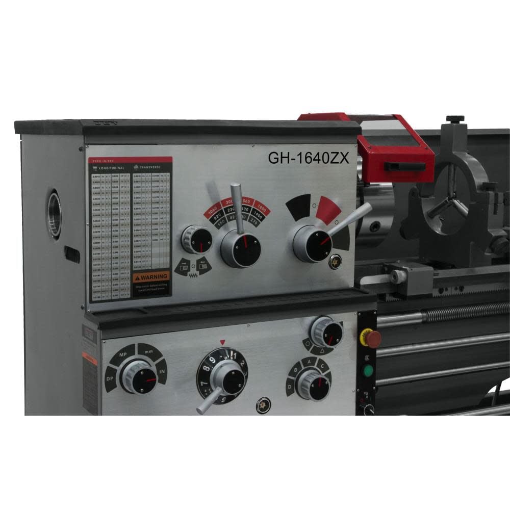 4枚 ta-ta JET Gear Head 16 x 40 ZX Lathe with Taper Attachment