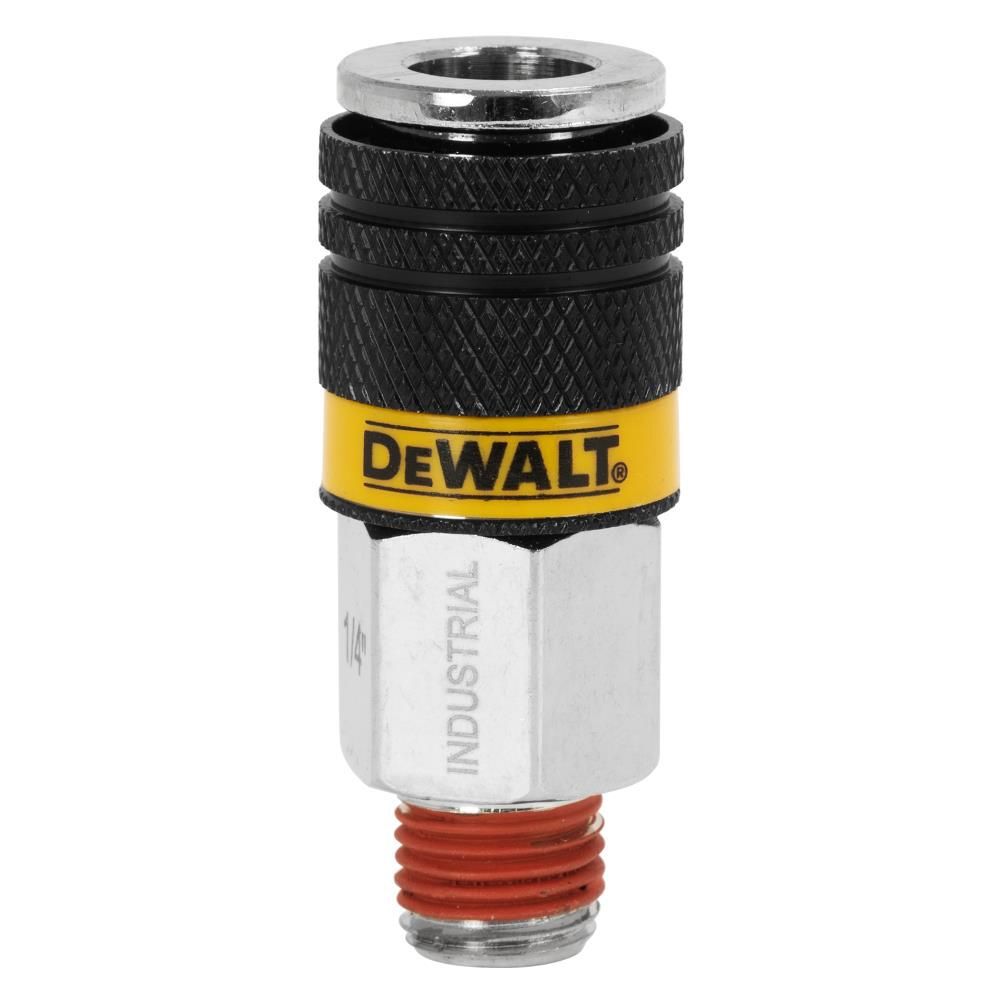DEWALT 1/4 Inch MNPT Industrial Coupler, large image number 1