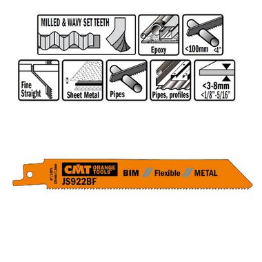 CMT Bi Metal Recip Blade