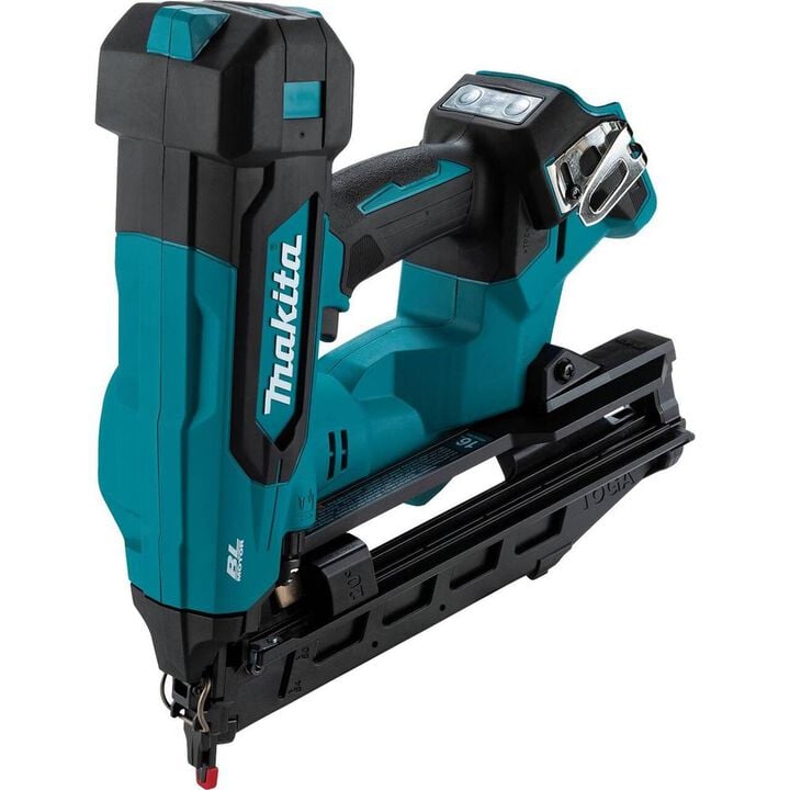 Makita 18V LXT Lithium-Ion Brushless Cordless 2-1/2 Inch Angled Finish Nailer 16 Gauge (Bare Tool)
