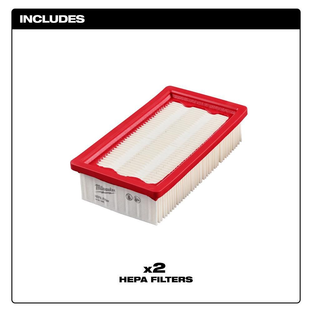 Milwaukee HEPA Filter (2PK), large image number 2