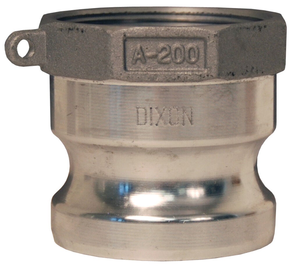 Dixon Valve and Coupling Global Cam & Groove Type A Adapter x Female 3 In. NPT – G300-A-AL