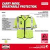 Milwaukee High Vis Safety Vest Yellow Class 3 Mesh AR/FR Cat 1 S/M, small image number 3