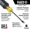 Klein Tools 3/16inch Cabinet Tip Screwdriver 6inch, small