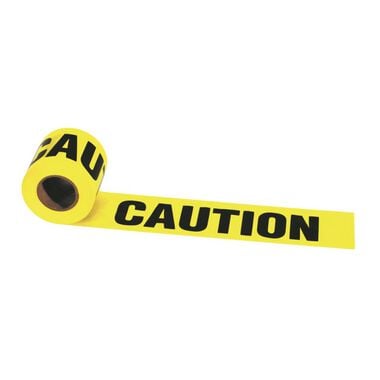 Irwin Tape 300 Ft. x 3 In. Caution, large image number 0