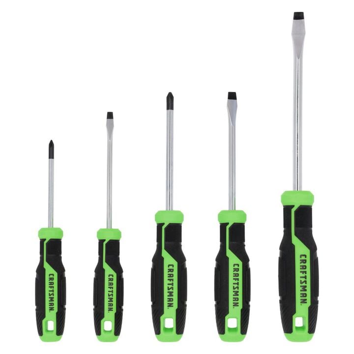 CRAFTSMAN Hi-Vis Screwdriver Set 5 Pieces