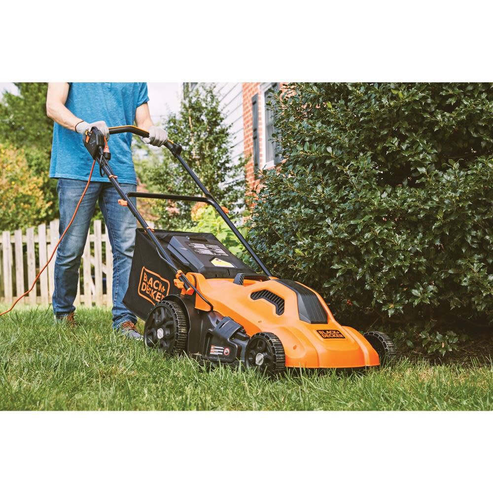 Black and decker electric lawn mower manual sale