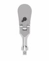 Tekton 1/4 Inch x 3 Inch Flex Head Non-QR Stubby Ratchet with Handle Tang, small image number 1
