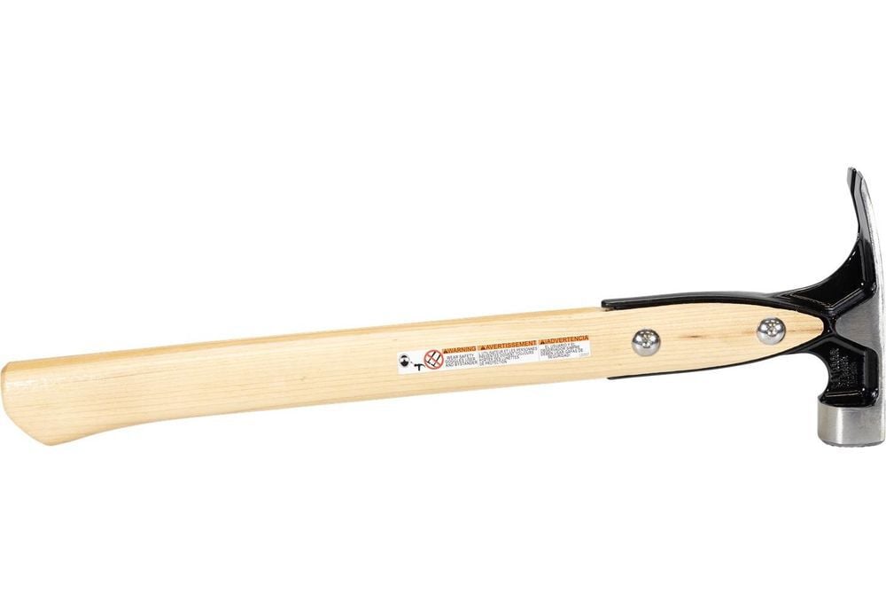 Vaughan 20 Oz Milled Face Rip Hammer with Hickory Handle, large image number 4