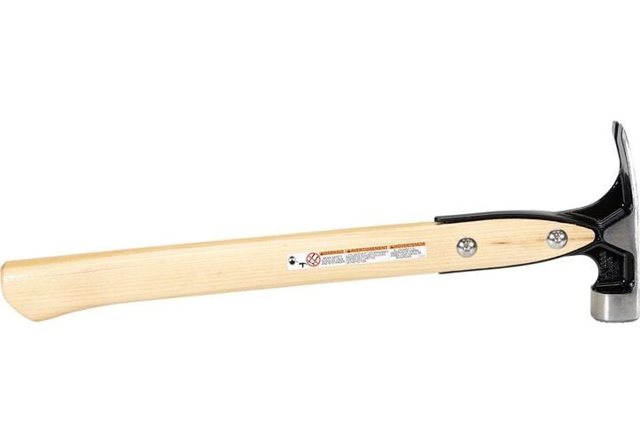 Vaughan 20 Oz Milled Face Rip Hammer with Hickory Handle, large image number 3