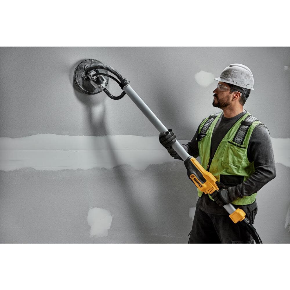 Wall sander clearance