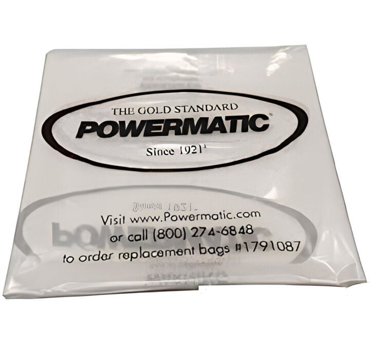 Powermatic PMCPB-20 20 Inch Clear Plastic Dust Collection Bag 5 Pieces, large image number 2