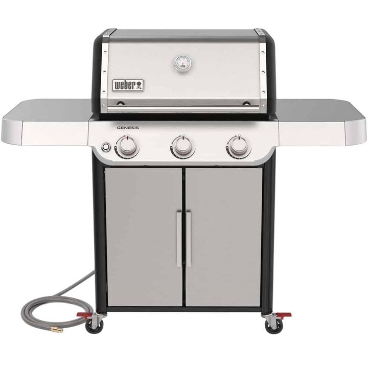 Weber GENESIS S-315 Stainless Steel 39000 BTU Natural Gas Grill with 3 Burners