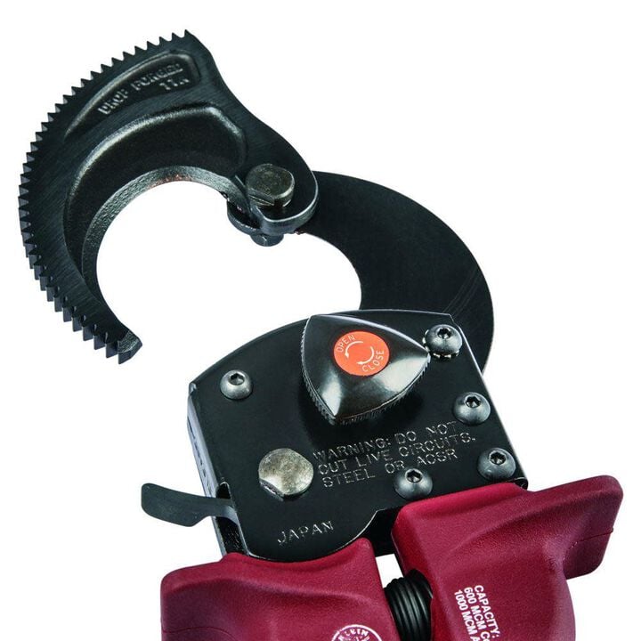 Klein Tools Compact Ratcheting Cable Cutter, large image number 8