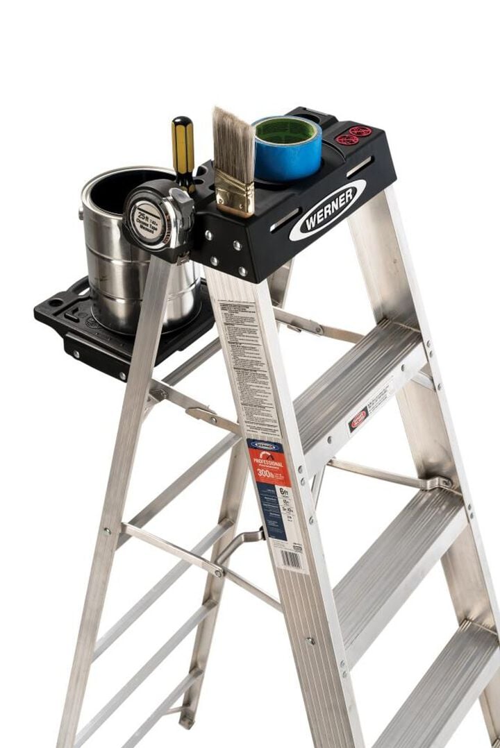 Werner 10ft Aluminum Type IA Step Ladder, large image number 4