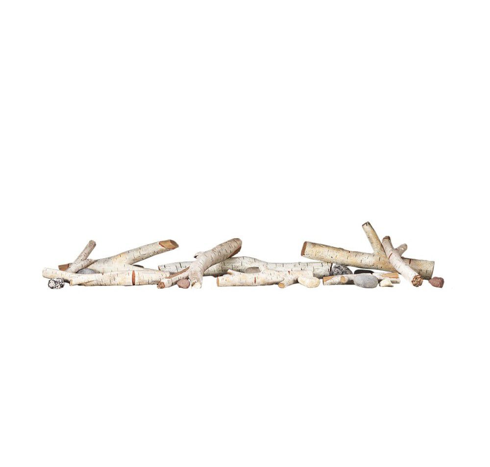 Napoleon Medium Standard Birch Log Kit for Electric Fireplaces, large image number 1