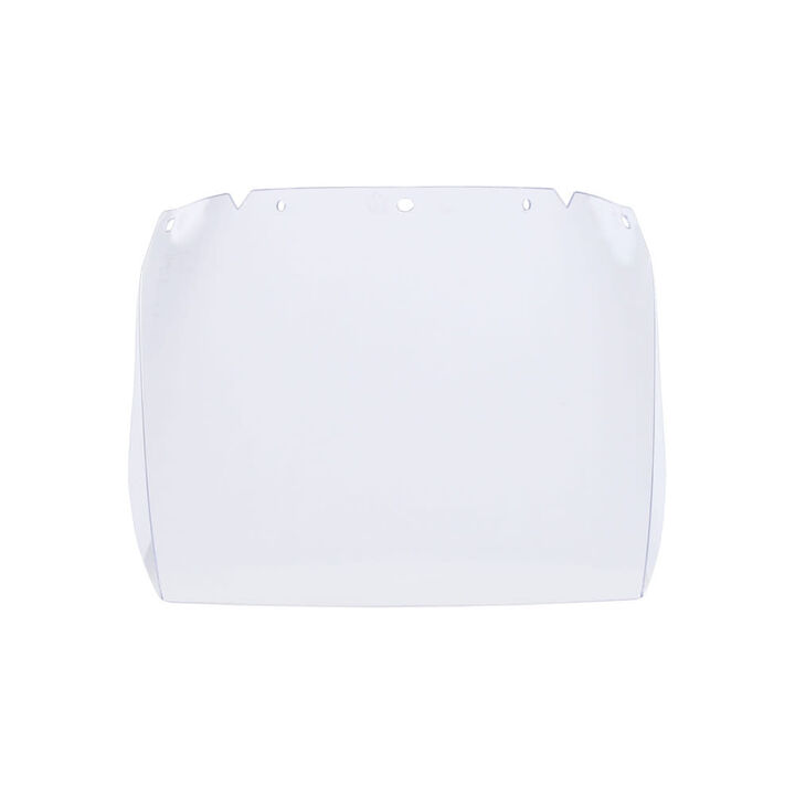 MSA Safety Works V-Gard Visor, Contoured, Clear PC (8 Inch x 17 Inch x.04 Inch)