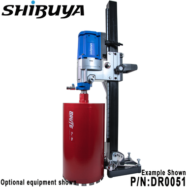 Shibuya TS-165Pro Angle Base Core Drills 2-Speed