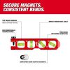 Milwaukee 6.5 Pipe Lock Billet Torpedo Level, small image number 2