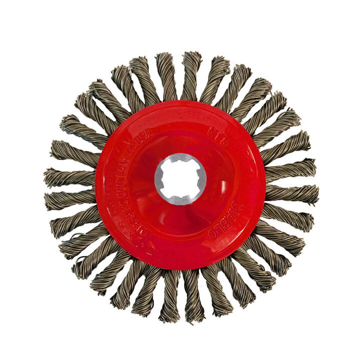 Diablo Tools 4 in. X-LOCK Carbon Steel Stringer Bead Twist Wheel