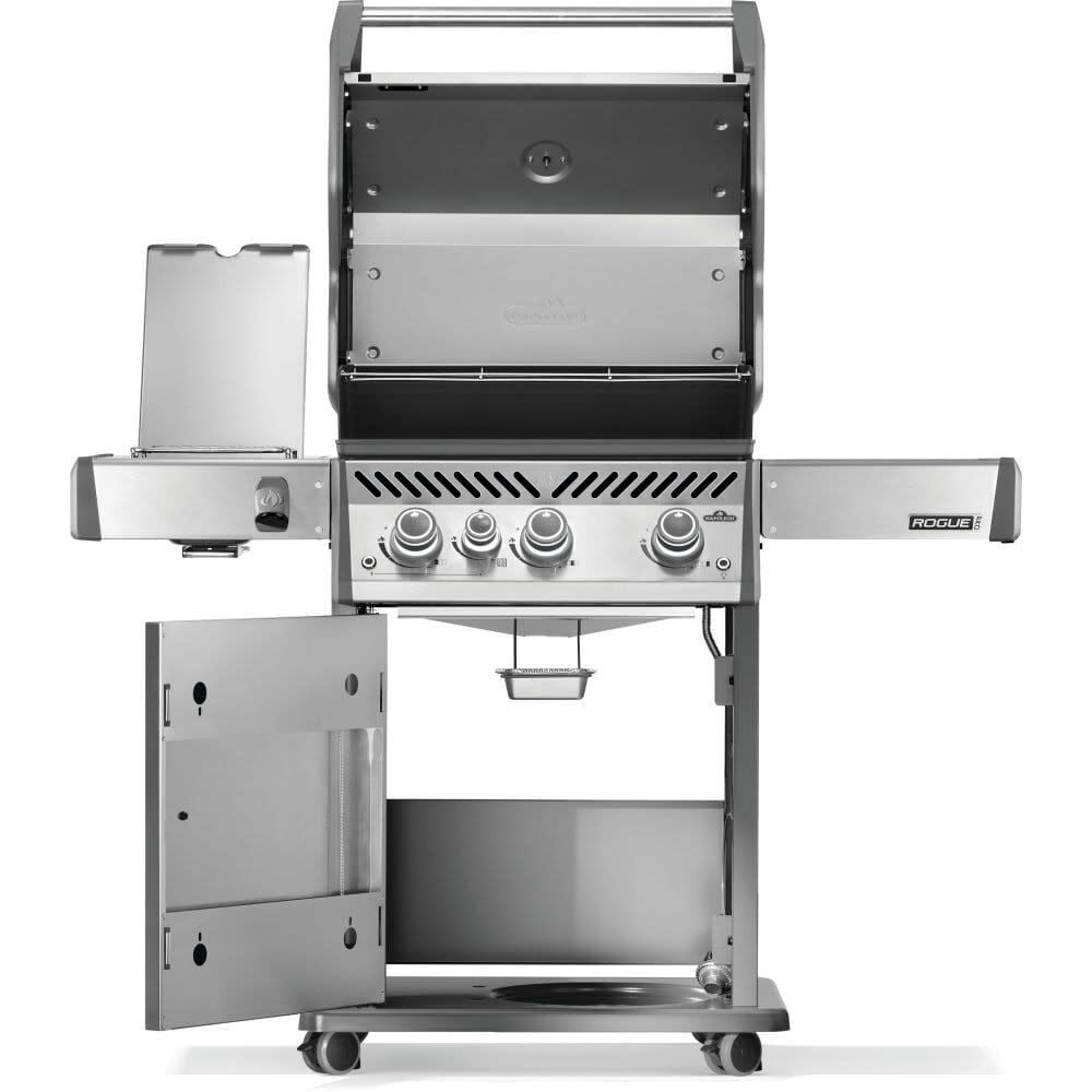Napoleon Rogue PRO 425 Propane Gas Grill with Infared Burners 56000 BTU Stainless Steel, large image number 3