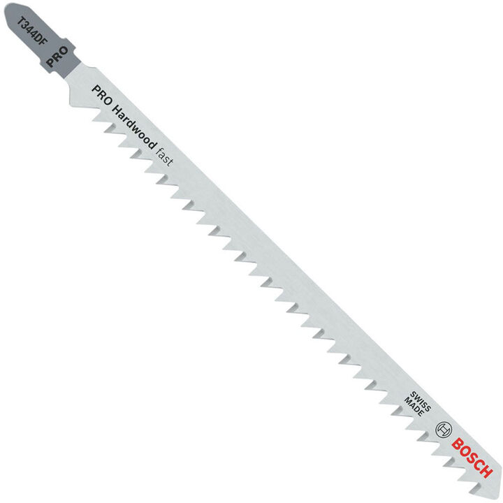 Bosch 5 pc. 6 Inch 6 TPI Speed for Hardwood T-Shank Jig Saw Blades, large image number 0