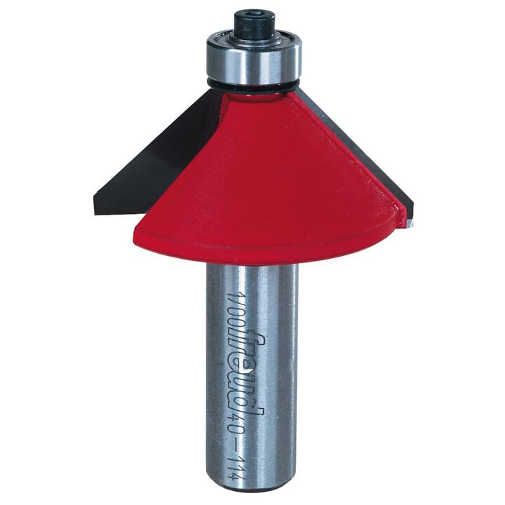 Freud 1-5/8 In. (Dia.) Chamfer Bit with 1/2 In. Shank, large image number 0