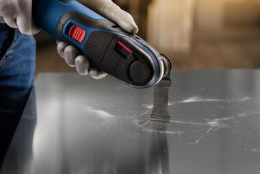 Bosch 1-1/4 In. StarlockMax Oscillating Multi-Tool Curved-tec Carbide Extreme Plunge Blade, large image number 2