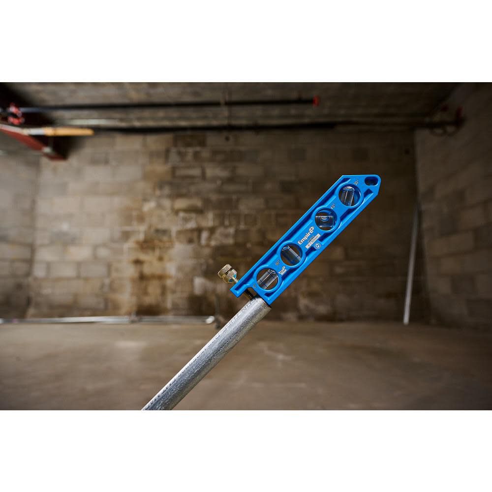 Empire Level 6 Inch TRUE BLUE Die Cast Torpedo Level EM856