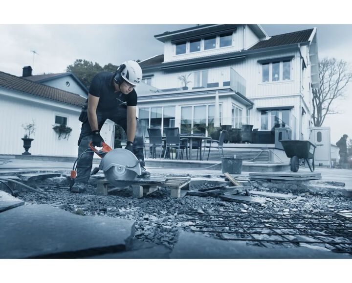 Husqvarna Construction K 4000 120V 2.4HP 14 Inch Power Cutter Body Only Reconditioned, large image number 6