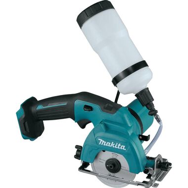 Makita 12V max CXT Lithium-Ion Cordless 3-3/8 in. Tile/Glass Saw (Bare Tool)