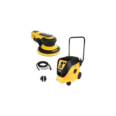 Mirka 5in 5mm Orbit Sander Dust Free Handle System, large image number 0