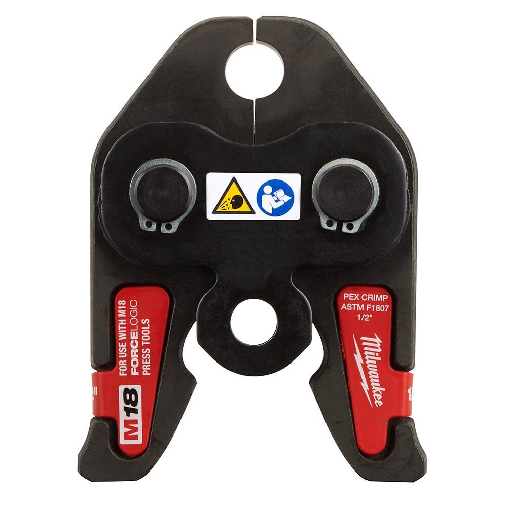Milwaukee 1/2inch PEX Crimp (F1807 & F2159) Jaw for M18 FORCE LOGIC Press Tools, large image number 1
