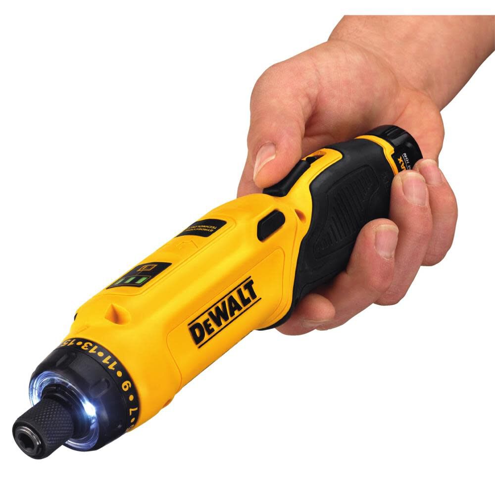 Dewalt gyroscopic screwdriver torque on sale