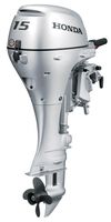 Honda Marine 15 HP 4-Stroke Electric Start Outboard Motor with Throttle Grip, small image number 1