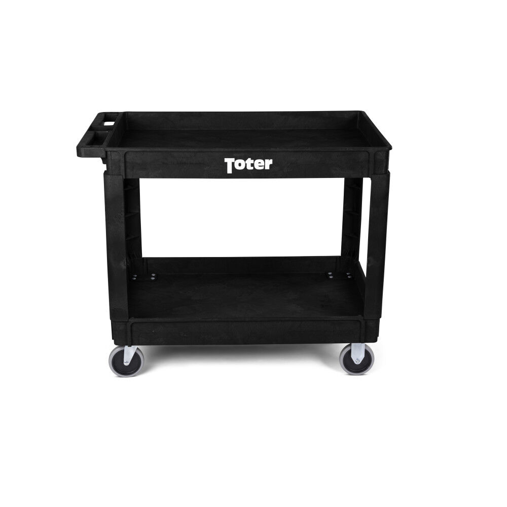 Toter Material Handling Utility Cart with Lipped Top and Straight Handle, large image number 4